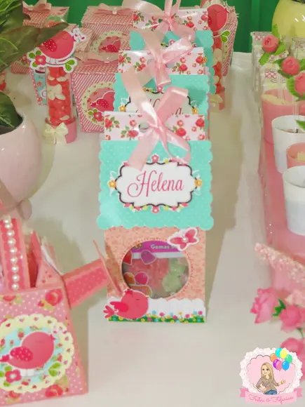 Caixinha Milk Jardim Floral Passarinhos