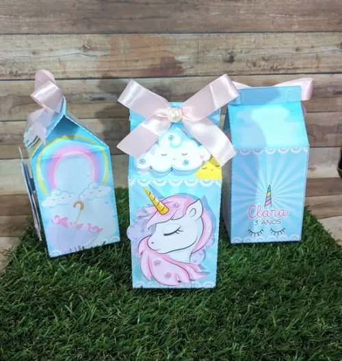 Caixinha Milk Unicórnio