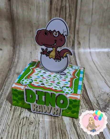 Caixinha Pequena Dinossauro
