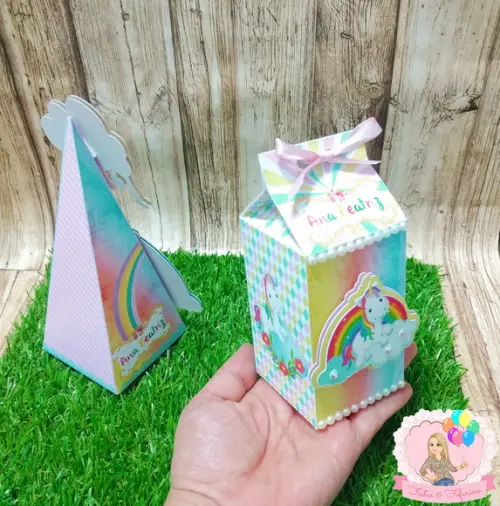 Caixinhas Lembrancinha Unicórnio