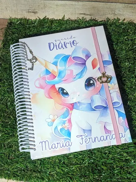 Diário Personalizado Menina