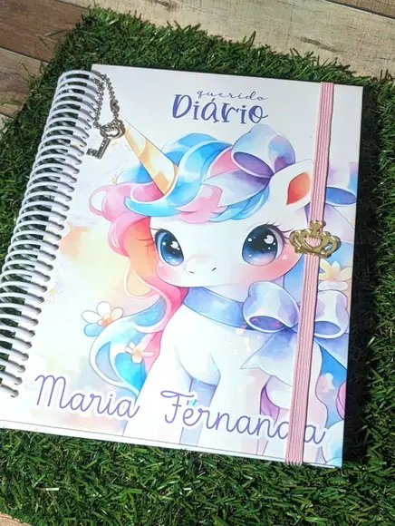 Diário Personalizado Menina