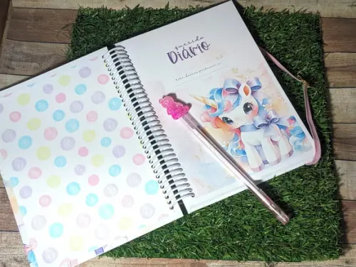 Diário Personalizado Menina