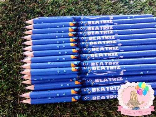 Lápis Personalizado Nemo e Dory