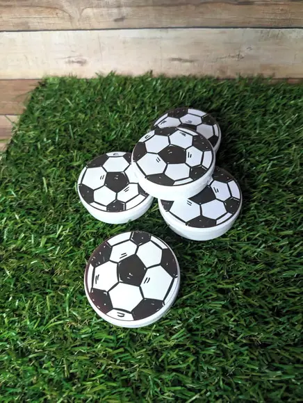 Latinha Acrílica Futebol