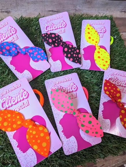 Lembrancinha Elástico de Cabelo