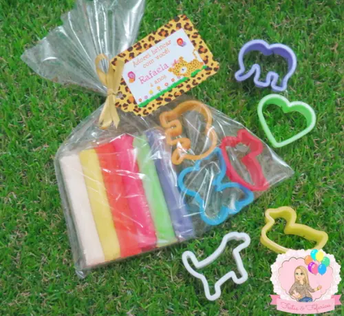 Lembrancinha Kit Massinha Oncinha