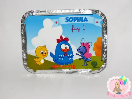 Marmitinha Galinha Pintadinha