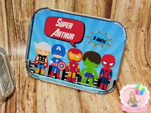 Marmitinha Heróis Vingadores