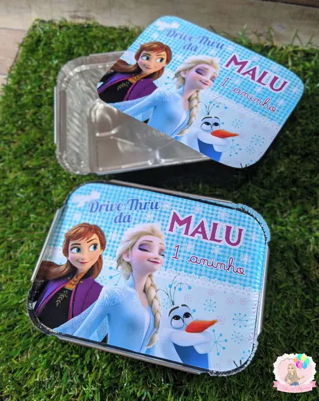 Marmitinha Personalizada Frozen
