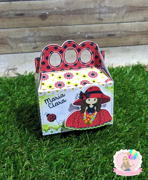 Mini Caixinha Joaninha