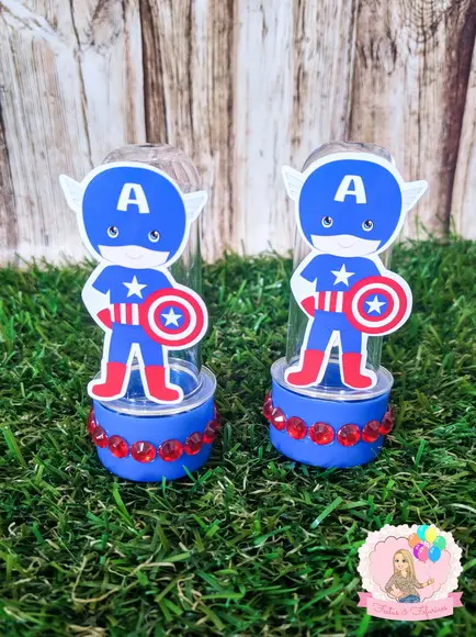 Mini Tubete Capitão América