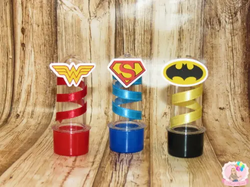 Mini Tubete Liga da Justiça Heróis