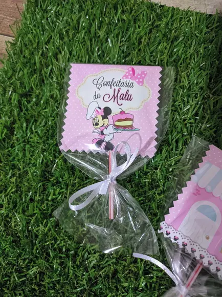 Pirulito Minnie Confeiteira