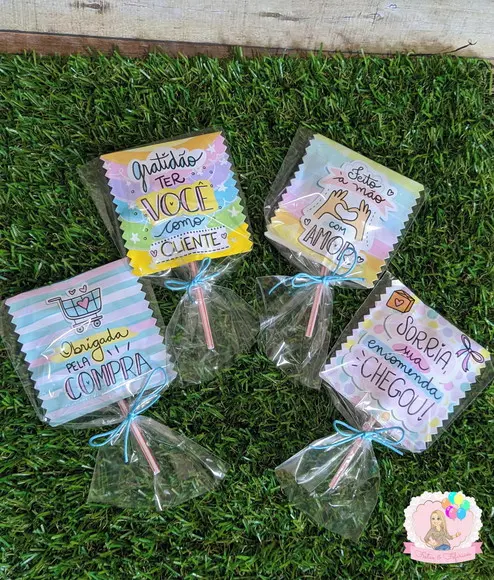 Pirulito Personalizado Clientes