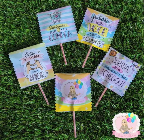 Pirulito Personalizado Clientes