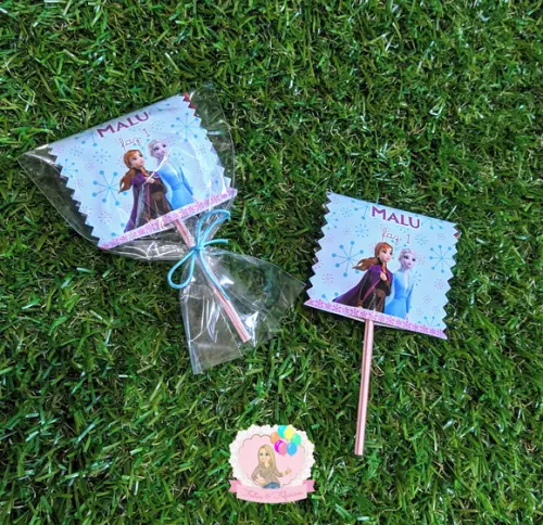 Pirulito Personalizado Frozen