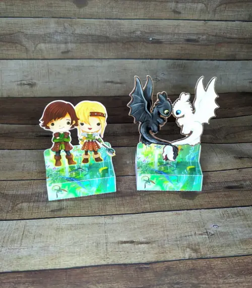 Porta Chocolate Como Treinar Seu Dragão