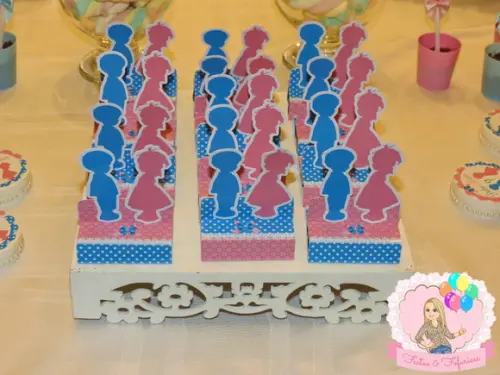 Porta Chocolate Duplo Chá Revelação