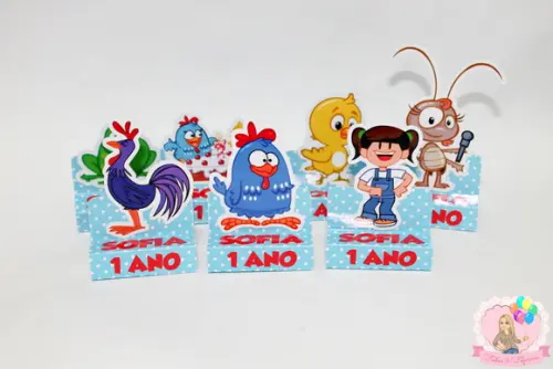 Porta Chocolate Duplo Galinha Pintadinha