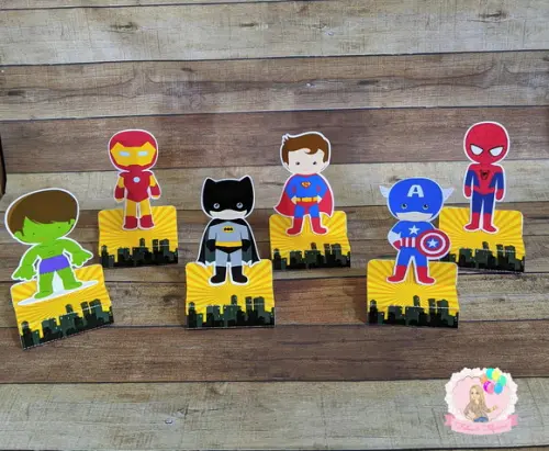 Porta Chocolate Duplo Heróis