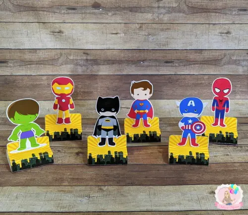 Porta Chocolate Duplo Heróis