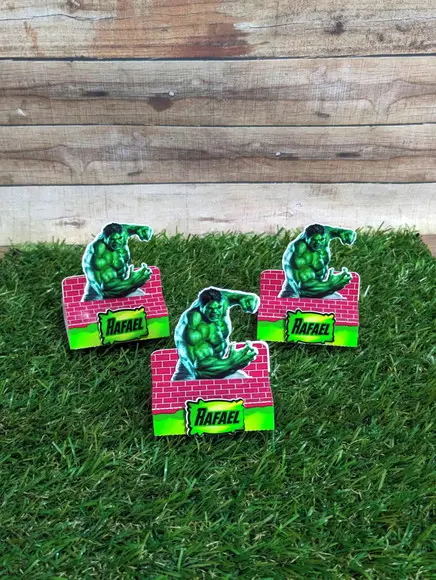 Porta Chocolate Duplo Hulk