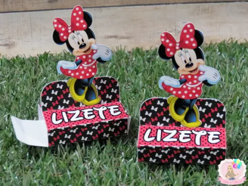 Porta Chocolate Duplo Minnie