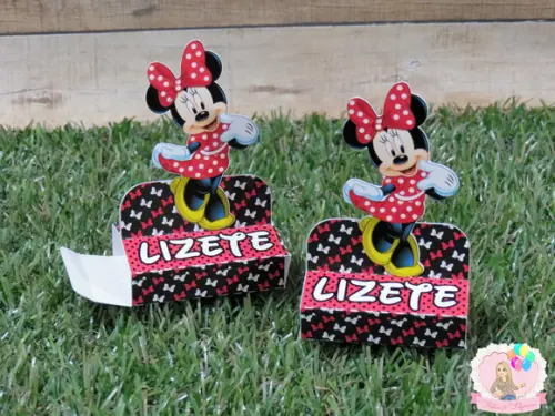 Porta Chocolate Duplo Minnie