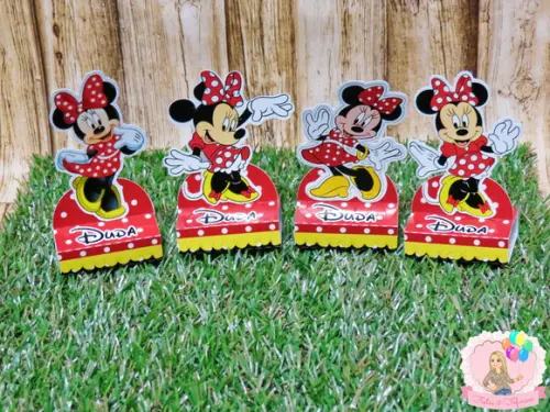 Porta Chocolate Duplo Minnie