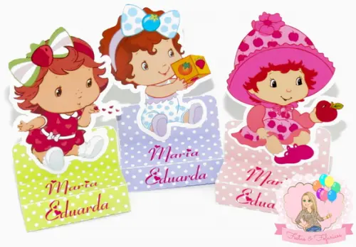 Porta Chocolate Duplo Moranguinho Baby