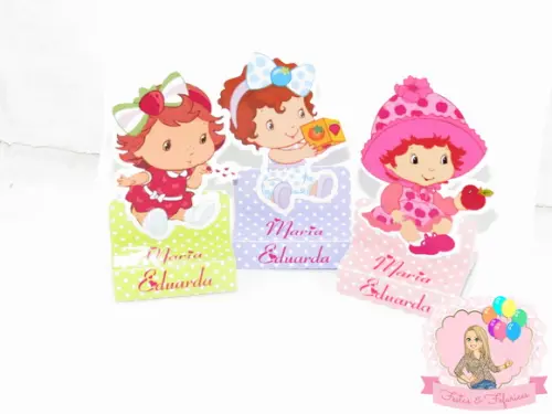 Porta Chocolate Duplo Moranguinho Baby
