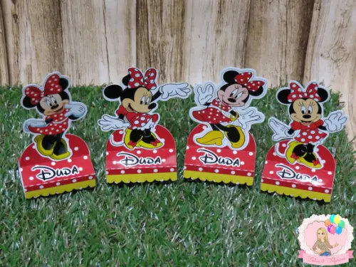 Porta Chocolate Duplo Minnie