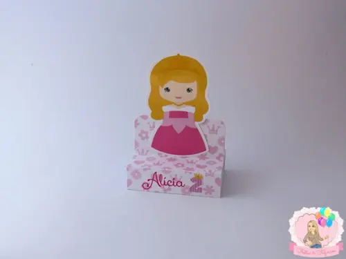 Porta Chocolate Duplo Princesas