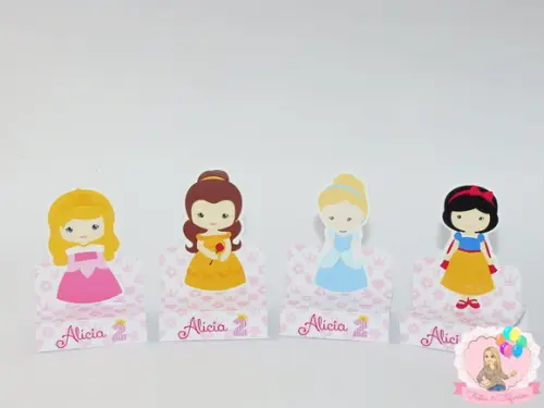 Porta Chocolate Duplo Princesas