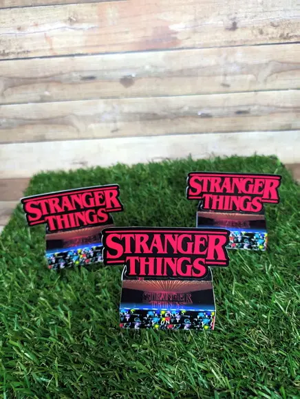Porta Chocolate Duplo Stranger Things