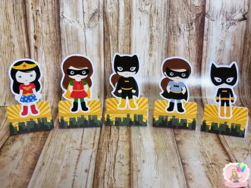 Porta Chocolate Liga da Justiça Heróis