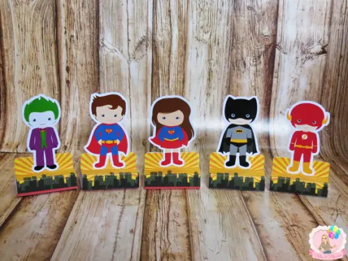Porta Chocolate Liga da Justiça Heróis