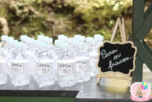 Rótulo Água Personalizada Festa Wisky