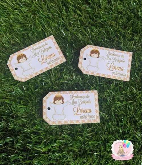 Tag Batizado Menina