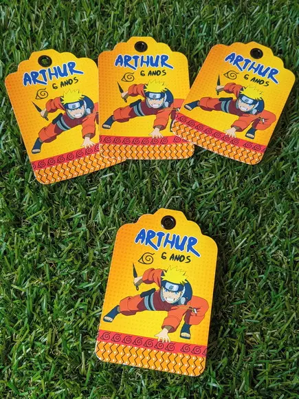 Tag Personalizada Naruto