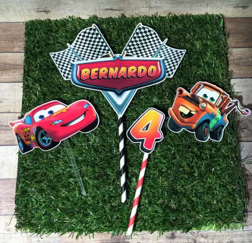 Topo Bolo Carros