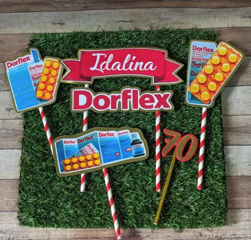 Topo de Bolo Dorflex
