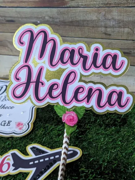 Topo de Bolo Diva