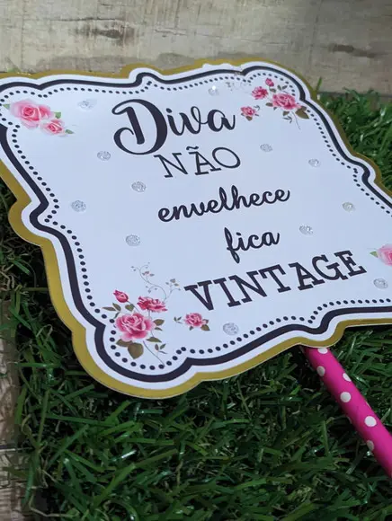 Topo de Bolo Diva