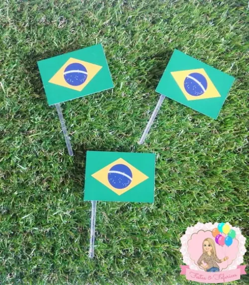 Topper Bandeira Brasil