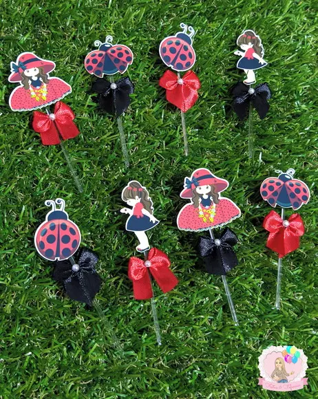 Toppers para Docinho Joaninha