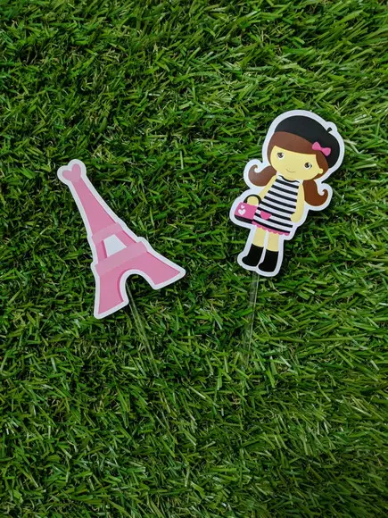 Toppers para Docinho Festa Paris