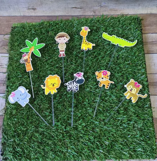 Toppers para Docinho Safari