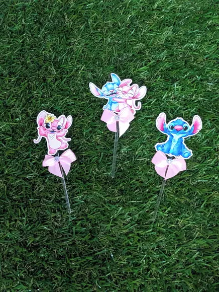 Toppers para Docinho Lilo Stitch